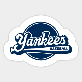 Yankees Up to Bat Sticker